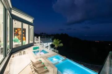 Luxury Villa with Breathtaking Sea Views in Bang Po, Koh Samui