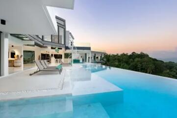 Luxury Villa with Breathtaking Sea Views in Bang Po, Koh Samui