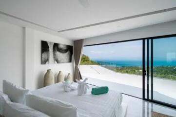 Luxury Villa with Breathtaking Sea Views in Bang Po, Koh Samui