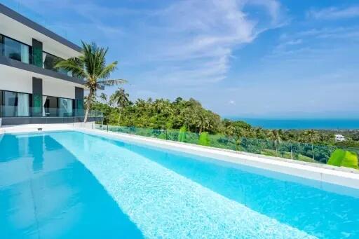 Luxury Villa with Breathtaking Sea Views in Bang Po, Koh Samui