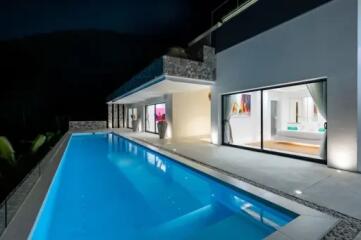 Luxury Villa with Breathtaking Sea Views in Bang Po, Koh Samui