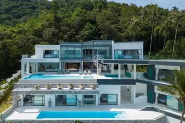 Luxury Villa with Breathtaking Sea Views in Bang Po, Koh Samui