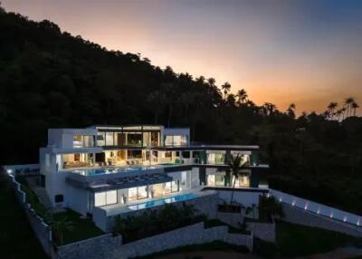 Luxury Villa with Breathtaking Sea Views in Bang Po, Koh Samui