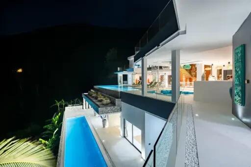 Luxury Villa with Breathtaking Sea Views in Bang Po, Koh Samui