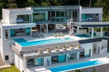 Luxury Villa with Breathtaking Sea Views in Bang Po, Koh Samui