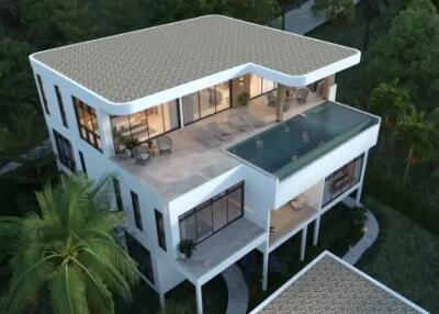 Luxury Project Pool Villas with Stunning Sea View in BoPhut