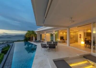 3-Bedrooms 1 Storey Villa Z Sea View in Bangrak Koh Samui " RENT"