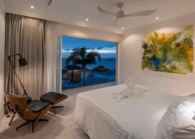 3-Bedrooms 1 Storey Villa Z Sea View in Bangrak Koh Samui " RENT"