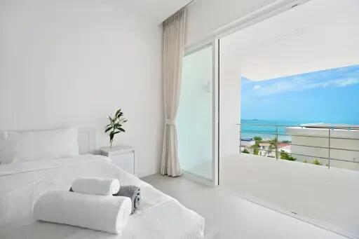 3-Bedrooms 2 Storey Villa V Sea View in Bangrak Koh Samui " RENT"