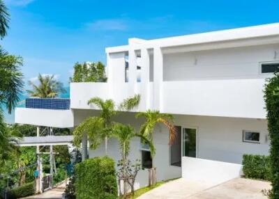 3-Bedrooms 2 Storey Villa Q Sea View in Bangrak Koh Samui " RENT"