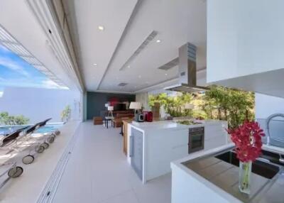 4-Bedrooms 2 Storey Villa L Sea View in Bangrak Koh Samui " RENT"