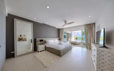 4-Bedrooms 2 Storey Villa L Sea View in Bangrak Koh Samui " RENT"