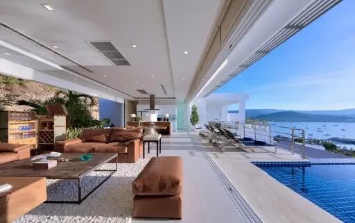 4-Bedrooms 2 Storey Villa L Sea View in Bangrak Koh Samui " RENT"