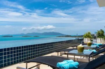 4-Bedrooms 2 Storey Villa K Sea View in Bangrak Koh Samui " RENT"