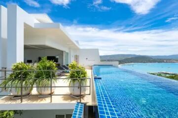 4-Bedrooms 2 Storey Villa K Sea View in Bangrak Koh Samui " RENT"