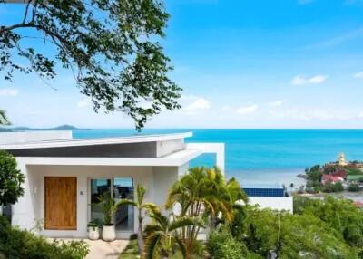 4-Bedrooms 2 Storey Villa K Sea View in Bangrak Koh Samui " RENT"