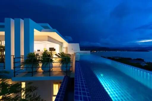 4-Bedrooms 2 Storey Villa K Sea View in Bangrak Koh Samui " RENT"