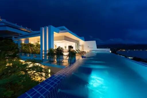 4-Bedrooms 2 Storey Villa K Sea View in Bangrak Koh Samui " RENT"