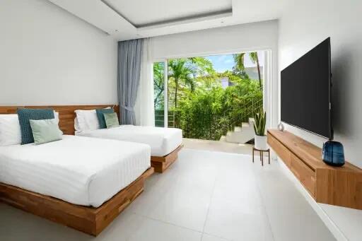 4-Bedrooms 2 Storey Villa K Sea View in Bangrak Koh Samui " RENT"