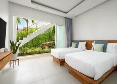 4-Bedrooms 2 Storey Villa K Sea View in Bangrak Koh Samui " RENT"