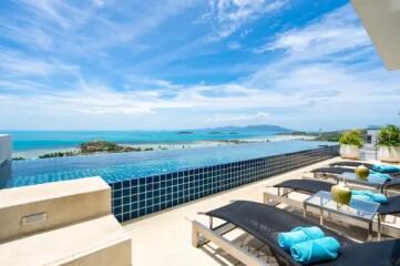 4-Bedrooms 2 Storey Villa K Sea View in Bangrak Koh Samui " RENT"