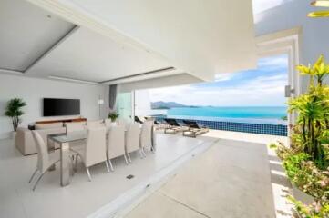 4-Bedrooms 2 Storey Villa K Sea View in Bangrak Koh Samui " RENT"