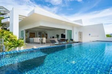 4-Bedrooms 2 Storey Villa K Sea View in Bangrak Koh Samui " RENT"