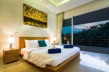 2-Bedrooms 2 storey Villa IJ2 Sea View in Bangrak Koh Samui "RENT"