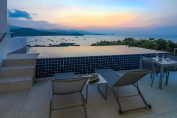 2-Bedrooms 2 storey Villa IJ2 Sea View in Bangrak Koh Samui "RENT"