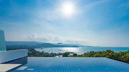 2-Bedrooms 2 storey Villa IJ2 Sea View in Bangrak Koh Samui "RENT"