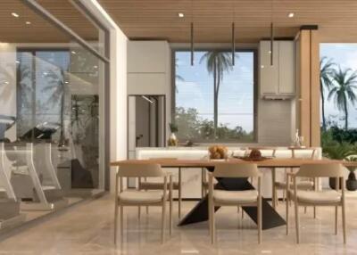 4 Bedrooms Exclusive Project Pool Villas A Sea View in BoPhut Koh Samui "Offplan"