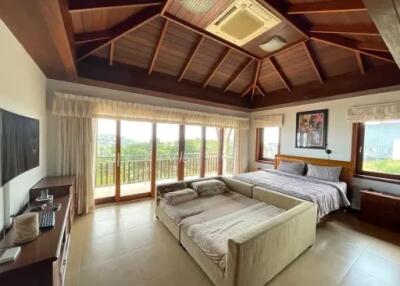 Charming 5 Bedroom Sea View Thai Villa for Rent at Plai Laem, Koh Samui "RENT"