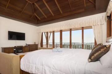 Charming 5 Bedroom Sea View Thai Villa for Rent at Plai Laem, Koh Samui "RENT"