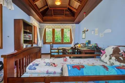 Charming 5 Bedroom Sea View Thai Villa for Rent at Plai Laem, Koh Samui "RENT"