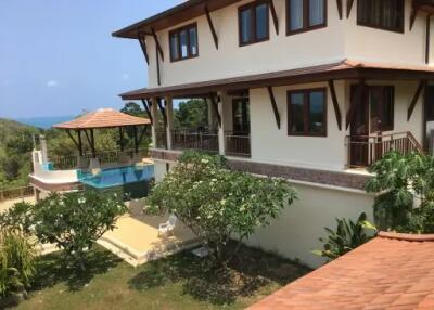 Charming 5 Bedroom Sea View Thai Villa for Rent at Plai Laem, Koh Samui "RENT"