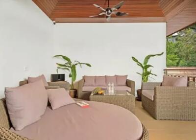 Charming 5 Bedroom Sea View Thai Villa for Rent at Plai Laem, Koh Samui "RENT"