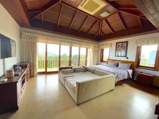 Charming 5 Bedroom Sea View Thai Villa for Rent at Plai Laem, Koh Samui "RENT"