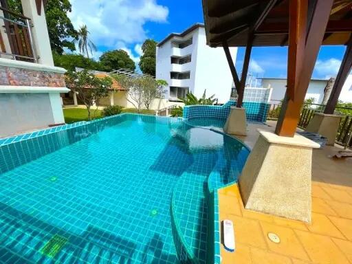 Charming 5 Bedroom Sea View Thai Villa for Rent at Plai Laem, Koh Samui "RENT"