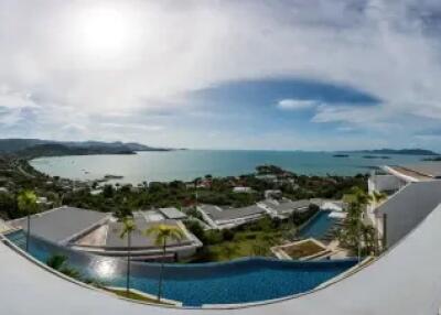 2-Bedroom Penthouse Res Q Sea View in Bangrak Samui "RENT"