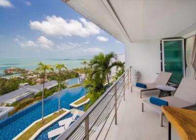 1-Bedroom Res H Sea View in Bangrak Samui RENT