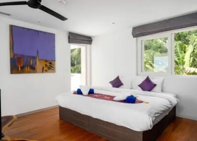 Indulge in Unparalleled Luxury: Imperial 3-Bedroom Seaview Villa for Rent in Bang Por "RENT"