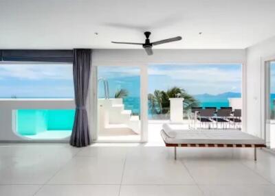 Indulge in Unparalleled Luxury: Imperial 3-Bedroom Seaview Villa for Rent in Bang Por "RENT"