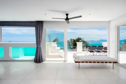 Indulge in Unparalleled Luxury: Imperial 3-Bedroom Seaview Villa for Rent in Bang Por "RENT"