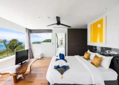 Indulge in Unparalleled Luxury: Imperial 3-Bedroom Seaview Villa for Rent in Bang Por "RENT"