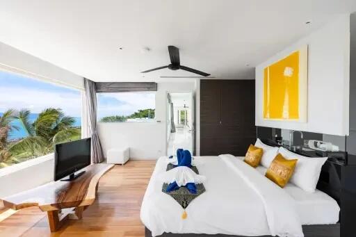 Indulge in Unparalleled Luxury: Imperial 3-Bedroom Seaview Villa for Rent in Bang Por "RENT"