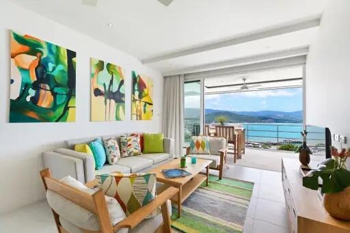 2-Bedroom Sea View Apartment J in Bangrak Samui "RENT"