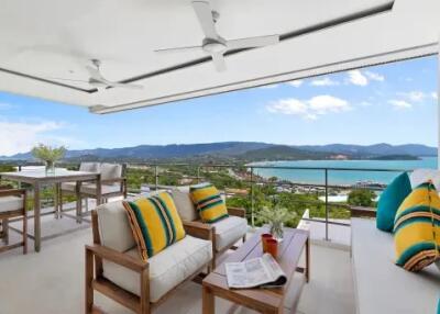 2-Bedroom Sea View Apartment J in Bangrak Samui "RENT"