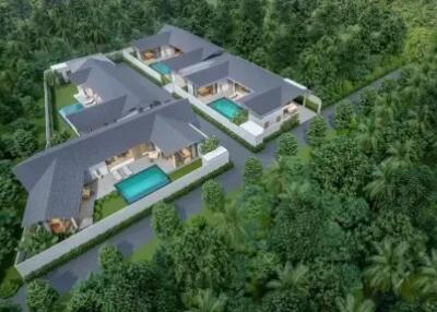 "Last Available! 3-Bedroom One-Story Villa in Bophut, Koh Samui" (OFFPLAN)