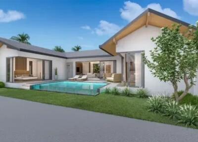 "Last Available! 3-Bedroom One-Story Villa in Bophut, Koh Samui" (OFFPLAN)