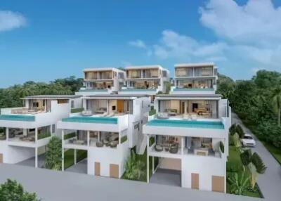 "Elegant 3-Bedroom Two-Story Villa in Bophut, Koh Samui" " OFFPLAN"